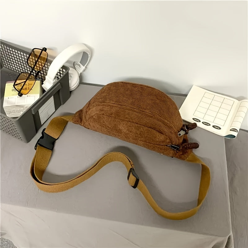 Valentina | Corduroy Shoulder Bag