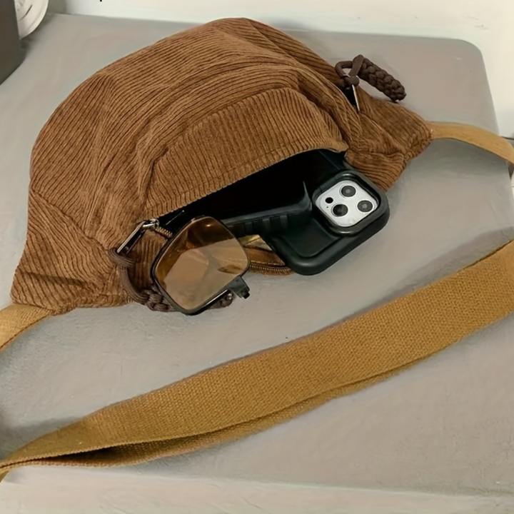 Valentina | Corduroy Shoulder Bag