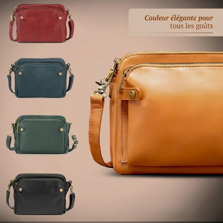 Dafne | Classic Leather Handbag