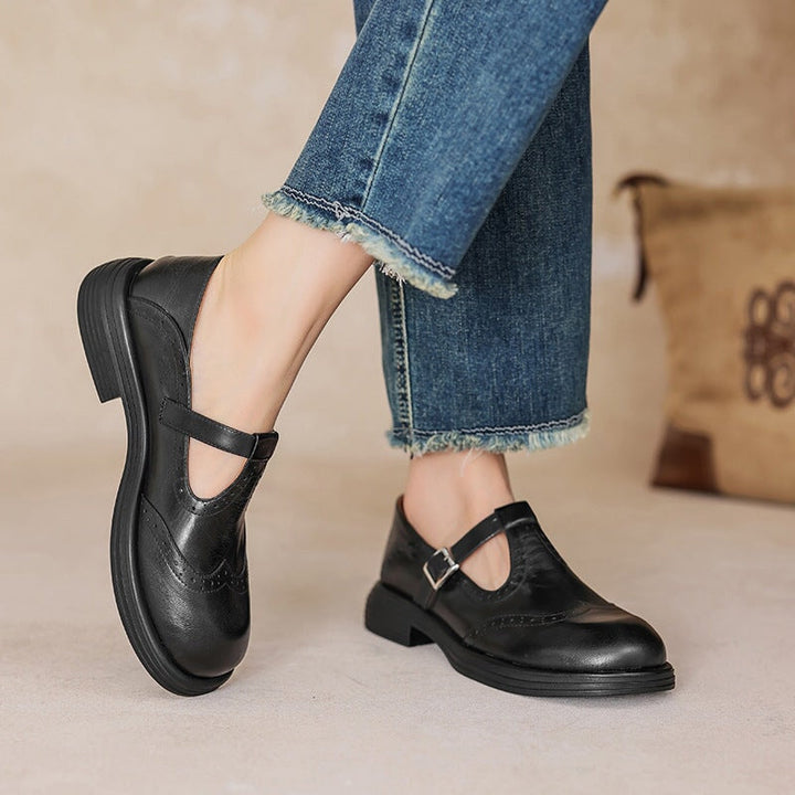 Graziella | Elegant Leather Mary Janes