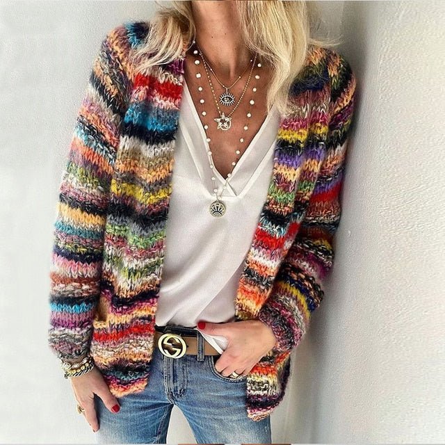 Olga | Multicolored Cardigan