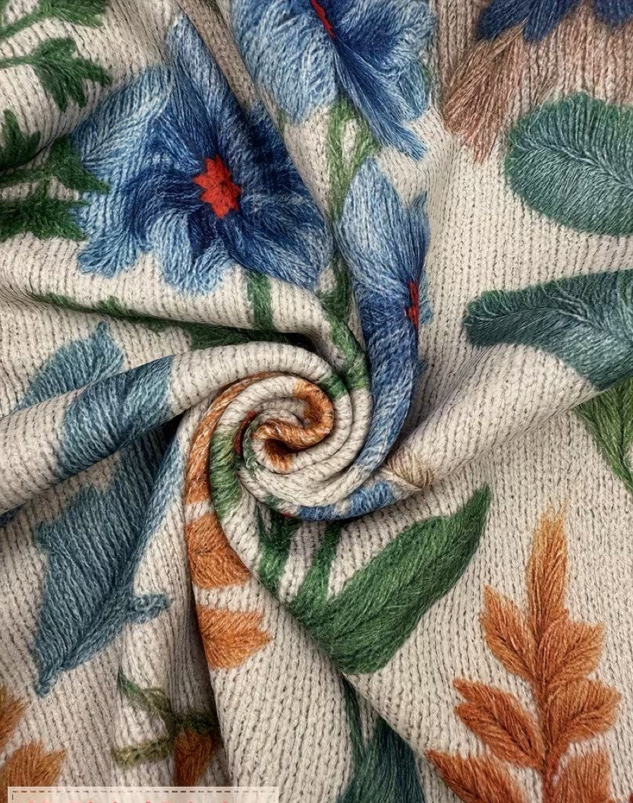 Lucrezia | Garden Floral Zip Cardigan