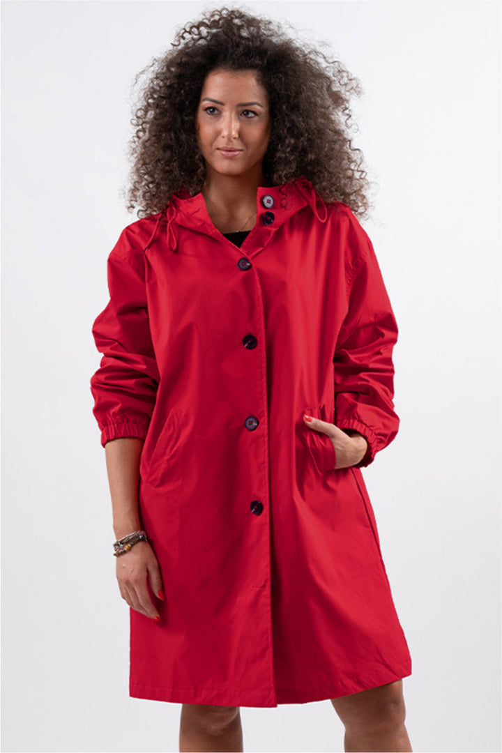 Giovanna | Oversized Water-Repellent Windbreaker