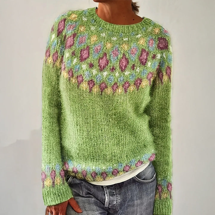 Nerina | Vintage-Inspired Island Sweater